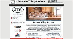 Desktop Screenshot of johnsontilingservices.com